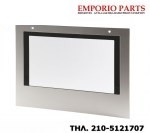 ΕΞΩΤΕΡΙΚΟ ΚΡΥΣΤΑΛΟ ΠΟΡΤΑΣ ΚΟΥΖΙΝΑΣ ΜΕ ΙΝΟΧ , BOSCH, SIEMENS, 00437267